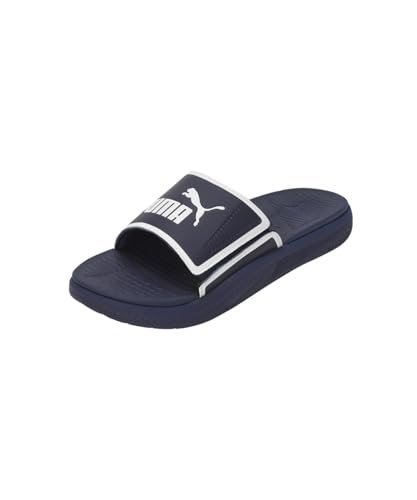 Puma Mens Softride Slide Navy-White Slide – 10 UK (39984603)