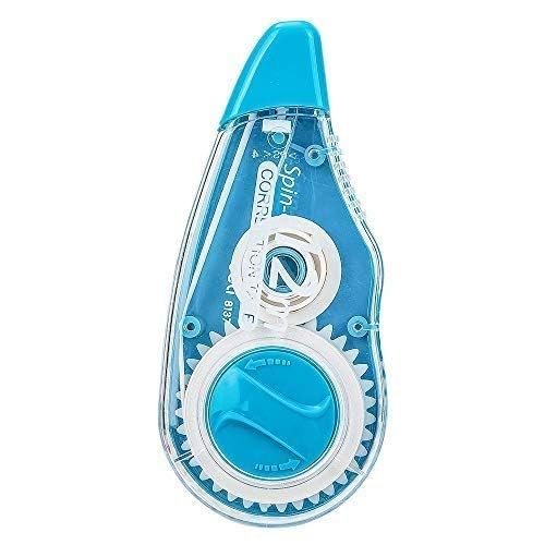 ECLET Correction Tape – Pack of 1Pcs Correction Tape 12 Meter X 5 MM, for Journal, Correction Pen, Whitener for Correction, Stationary Items, Correction Pen Tape (Any 1 Random Color sent) A