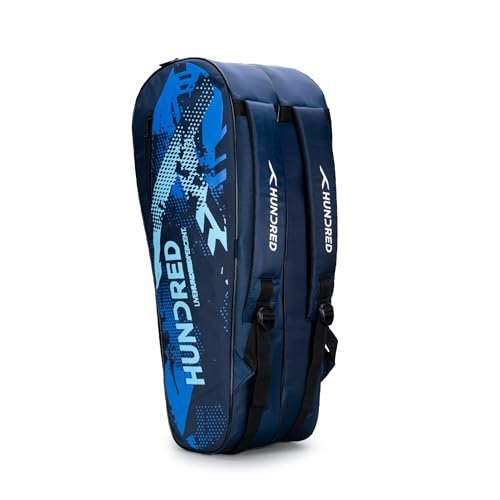 Hundred Polyester Sonic Pack Badminton Kitbag (Navy)