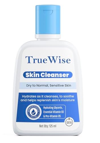 Truewise® Face Wash 2% Niacinamide Oily Skin Cleanser for Sensitive,Oily & Combination Skin Paraben,Sulphate-Free Gentle Skin Hydrating Face Wash Cleanser Vitamin B5 | 100% Soap-Free | Non-Foaming for Dry to Normal,Sensitive Skin – 125 ml