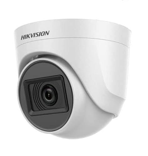 HIKVISION 2Mp Indoor Wired Color Camera for Dvr Ds-2Ce5Ad0T-Itp Eco Bnc/Dc, White – 1080P