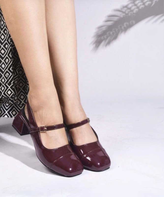 Feet Runner Women Heels(Maroon , 8)