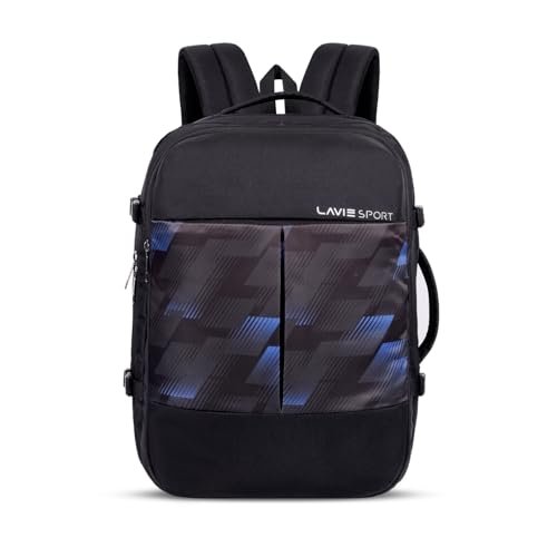 Lavie Sport Quest30 30L Multifunctional Laptop Backpack | Fits Upto 16″ Laptop | Laptop Compatiable | for Men & Women