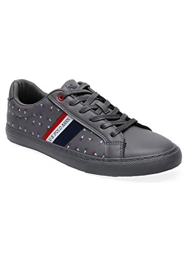 U.S. Polo Assn. Men’s Casual Grey Sneakers -UK7/India(41 EU)(2FD22154G07)