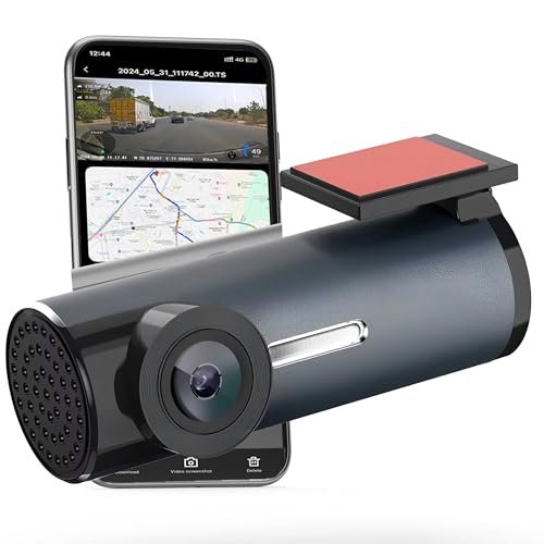 Wizry Car Dash Camera Pro X 3MP 1296p from Super Capacitor| Wide Angle View | Emergency Recording | SD Card Upto 1TB Supported | Easy DIY Set Up | (Midnight Blue)