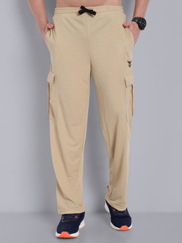 Go Devil Regular Fit Men Beige Trousers