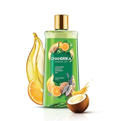 Chandrika Shower Gel 7 Essential herbs and coconut oil 250ml