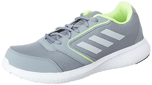 adidas Mens Fluento M MLEAD/Stone/LUCLEM Running Shoe – 8 UK (IQ8965), Grey