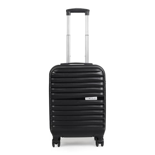 Wesley Carnival Hard-Sided Polypropylene Carry-on Trolley Bag | 55cm Small-Cabin | 360° 8-Wheel Easy Drag | Combination Lock | Luggage Bag