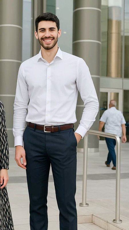 MEEMGARMENTS Men Solid Formal White Shirt