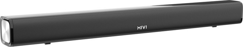 Mivi Fort S60 with 2 inBuilt Subwoofers, 3EQ Modes, Remote Ctrl 60 W Bluetooth Soundbar(Black, 2.2 Channel)