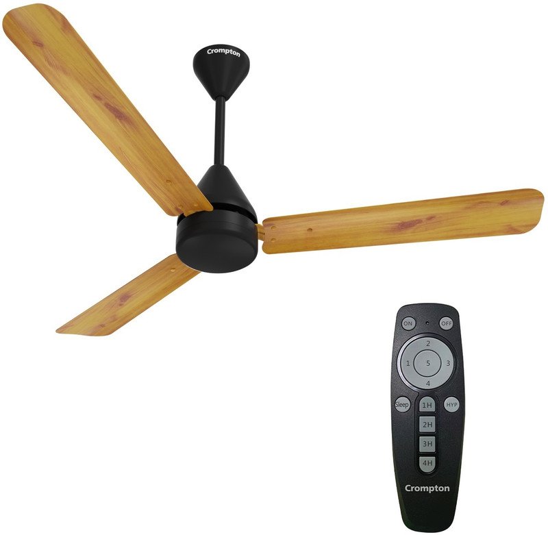 Crompton EN Hyperjet Plus 48 5S RM with 2 Year Warranty 1200 mm Ceiling Fan(5 Star | Light Pine Wood | Pack of 1)