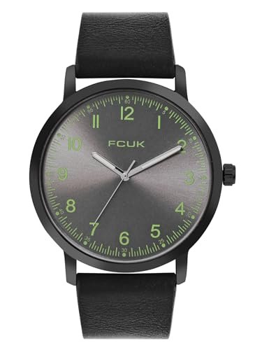FCUK Rubber Analog Gray Dial Men’s Watch-Fk00033B