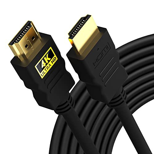 Sounce 3 Meter High-Speed HDMI Cable – Hdmi Arc Enabled | 64 Gbps | 4K 120Hz | 1080P 240Hz | Strong & Durable | Supports Up To 32 Audio Channels | Gold Plated | 3Meter, Black (Pack of 1)