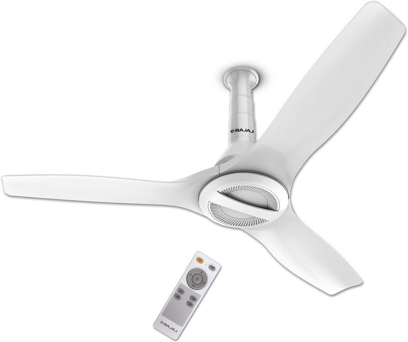 BAJAJ Arioso Luxe with 2 Year Warranty 1200 mm Ceiling Fan(5 Star | All White | Pack of 1)
