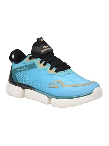 Impakto Phoenix 2.0 Men’s Running Shoes | Lightweight Breathable Sports Shoes | Cushion Insole Gym, Walking & Training Shoes | Athletic Trainers with Shock Absorption & Slip Resistance Outsole