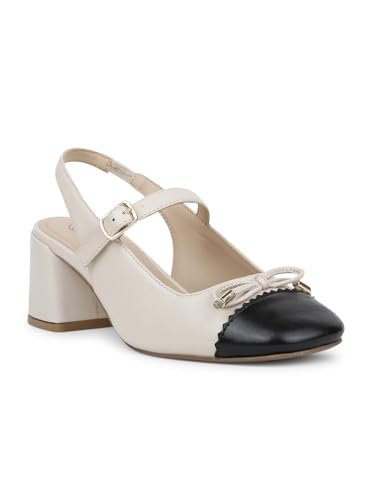Hush Puppies Women’s Bella Sling E Offwhite Heels – 5 UK (6651099)