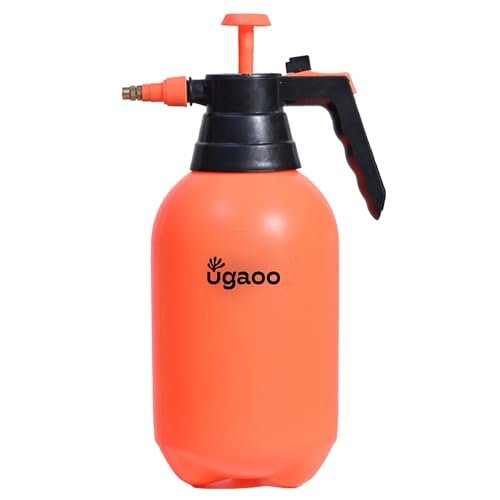 Ugaoo Pressure Spray Pump Bottle Sprayer for Home Garden Plants – 2 Ltr. (Orange)