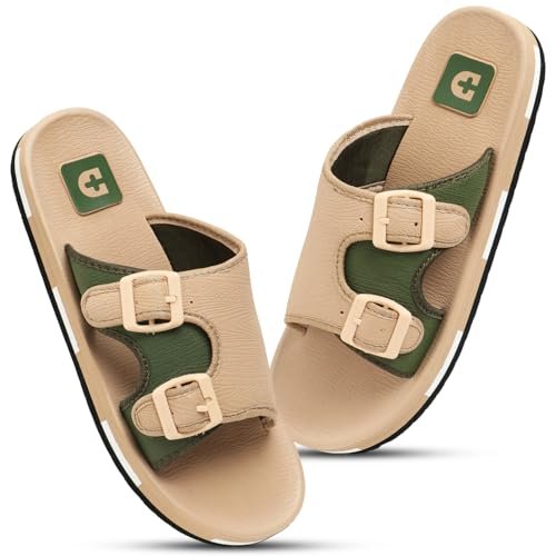 DOCTOR HEALTH SUPER SOFT Slipper for Men|| Lightweight || Skid Resistant || Men’s Casual Beige Slippers – Stylish, Comfortable, and Anti-Slip Footwear for Everyday Use|| Flip-Flop & Sliders for Men