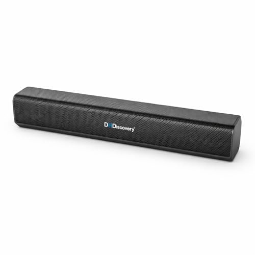DH Discovery 60W | Playtime 7Hr Upto | Dual Driver | Wireless Bluetooth Soundbar with | FM, USB, TF Card, AUX | Soundbar for TV, Mobile, Laptop (DH-550) (Black)