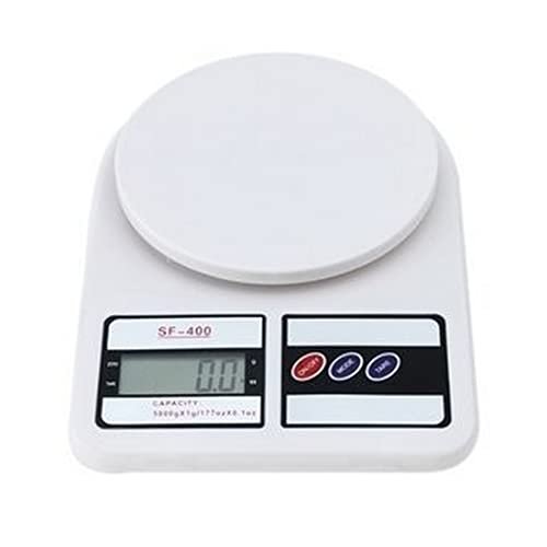 RENARSH Digital Kitchen Weighing Machine Multipurpose Electronic Weight Scale with Backlit LCD Display for Measuring Food, Cake, Vegetable, Fruitby
