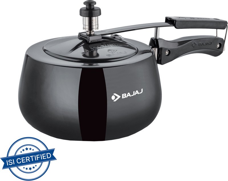 BAJAJ New Shakti 3HD HA Handi With IB 3 L Inner Lid Induction Bottom Pressure Cooker(Hard Anodized)