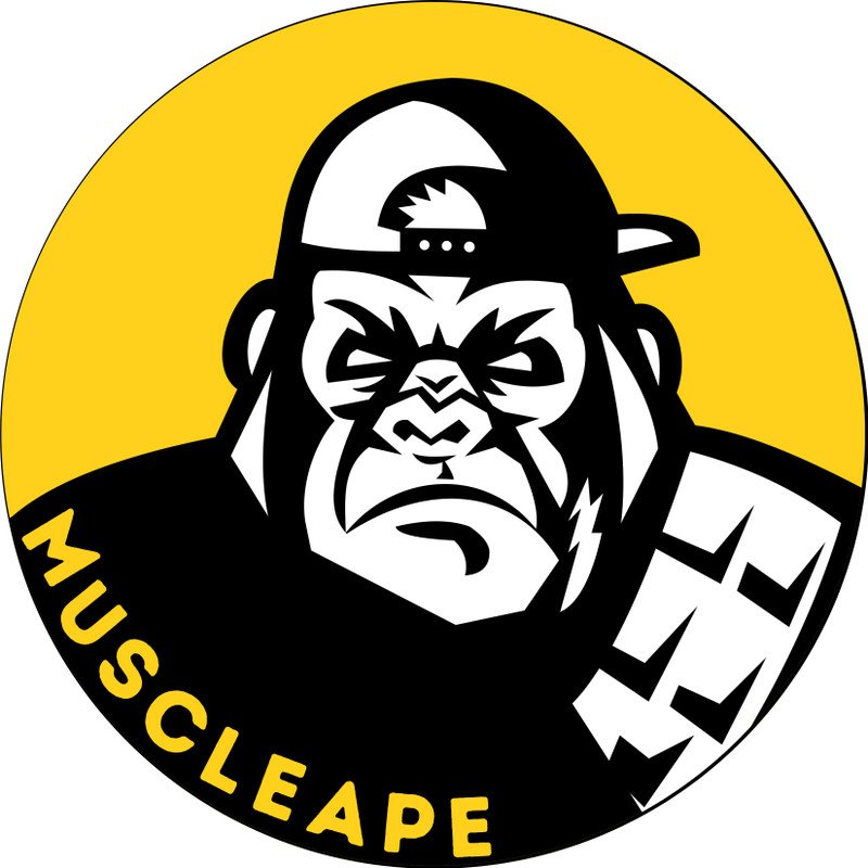 Muscleape Anime Badge
