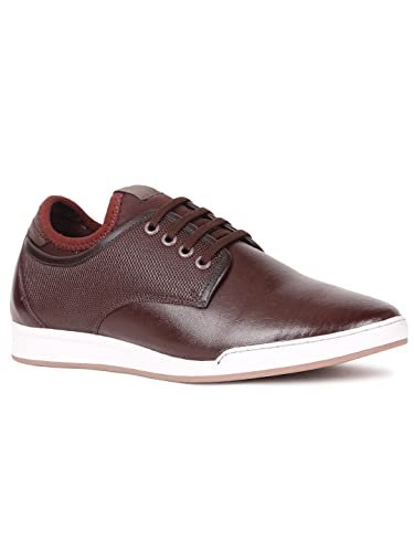 Bata Mens Casual Shoes Francis Sneaker Brown