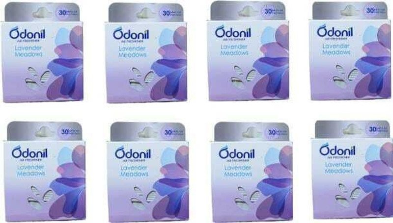 Odonil Lavender meadows, Long Lasting Odour, Assorted Blocks Blocks lavender medows(8 x 50 g)