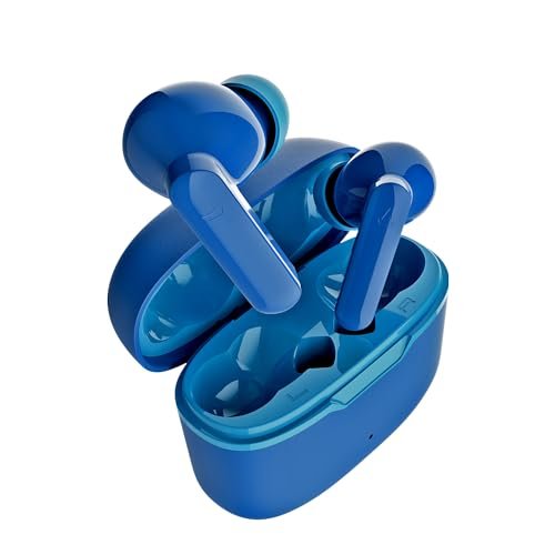 Boat Airdopes Ultra Plus, 50 H Battery, 4Mics ENx, ASAP Charge, Low Latency, Stream Ad Free Music via App Support, Bluetooth Earbuds, TWS Ear Buds Wireless Earphones with mic (Sporty Blue)