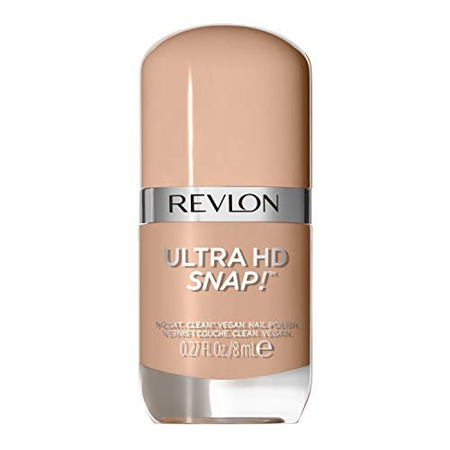 REVLON Ultra HD Snap Nail Color, Natural Rich Glossy Polish, 100% Vegan Formula, No Base or Top Coat Needed, 012 Driven, 0.27 fl oz