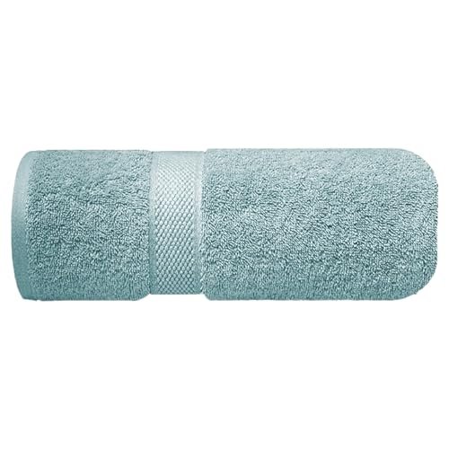 Sulfar 100% Terry Ring Spun Cotton Face Towel – Quick-Dry, Highly Absorbent (480 GSM) (30 x 30 Cm) Nile Blue (Pack of 1)