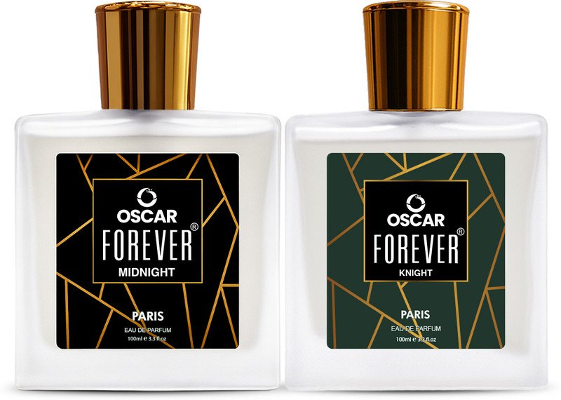 OSCAR Forever Midnight & Forever Knight Perfume Long-Lasting Fragrance|EDP|Pack of 2 Eau de Parfum  –  200 ml(For Men & Women)