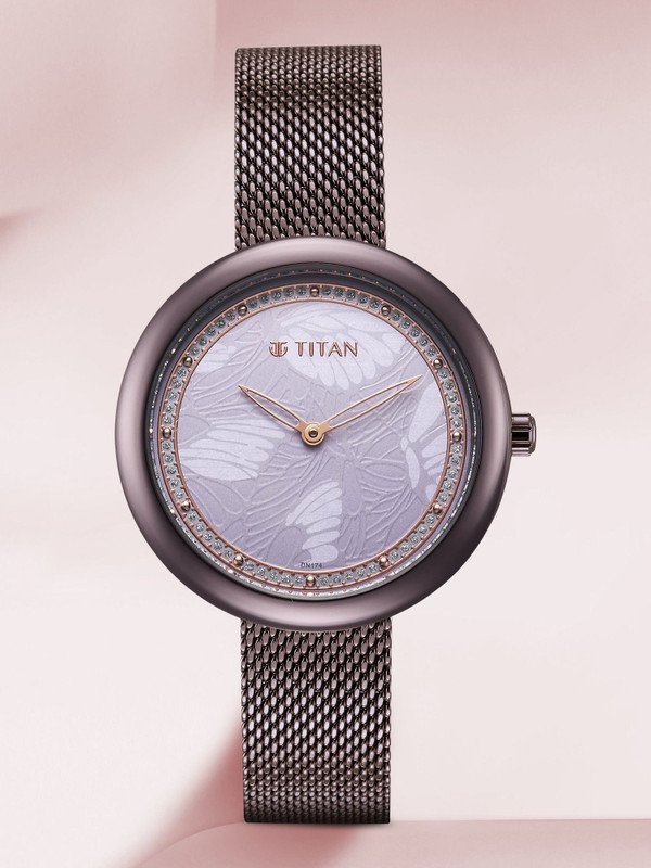 Titan Purple Glitz Purple Glitz Analog Watch  – For Women