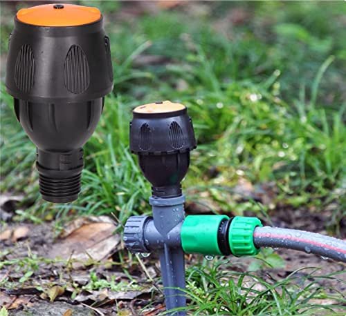 DIY Crafts 2x, Rotation Head, 360° Degree Refraction Nozzle Home Garden Irrigation for Plant Spray Nozzle Mist Sprayer (2x, Rotation Head)