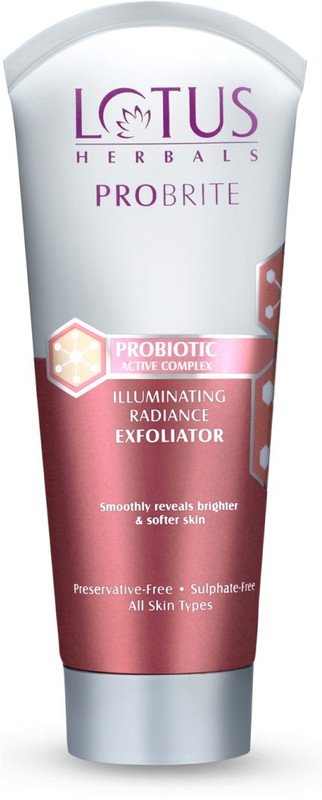 LOTUS Herbals PROBRITE Illuminating Radiance Exfoliator Face Wash(100 g)