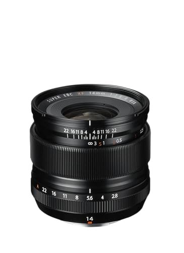 Fujifilm Fujinon XF 14mm F2.8 R WR Wide Angle Prime Lens with EBC Coating to Reduce Flare and Ghosting, Good for Low Lighting Conditions |Street (Full Frame Equivalent = 21MM) with 2+1* Year Warranty