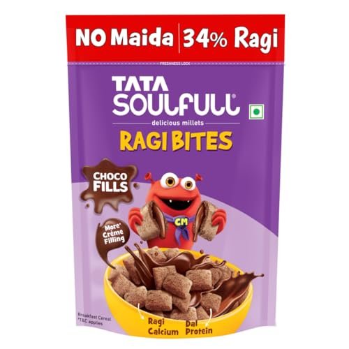 Tata Soulfull Ragi Bites Choco Fills, 250g
