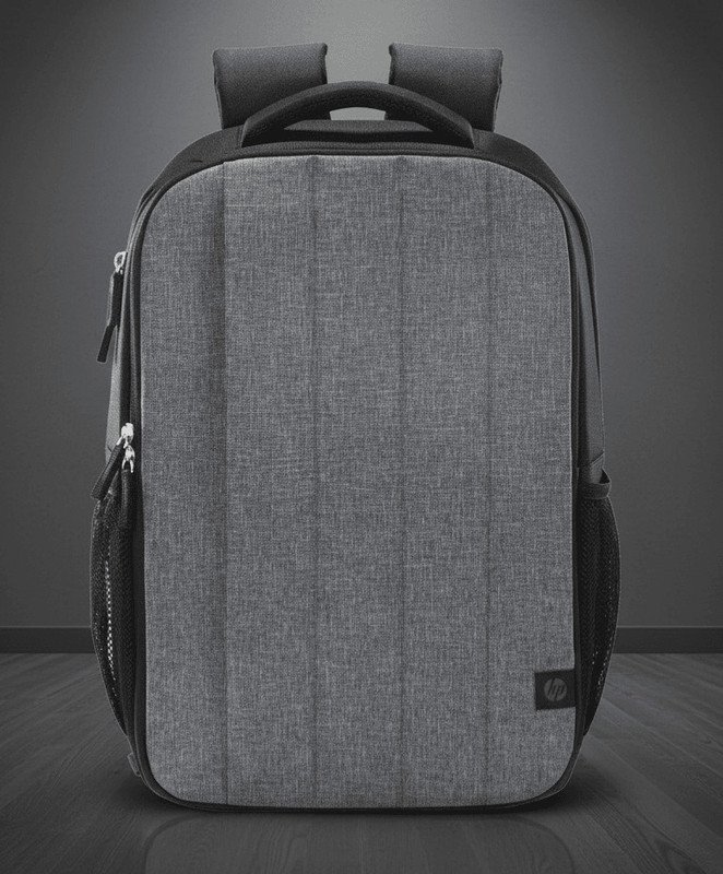 HP 330 24 L Laptop Backpack(Grey, Black)