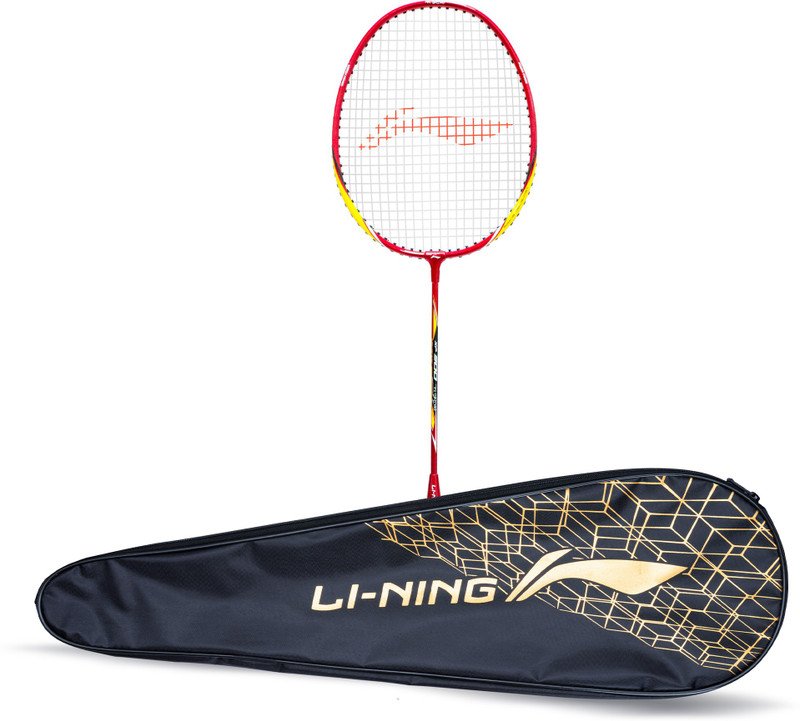 LI-NING XP 900 Badminton Racket Pack of 1 + 1 Full Cover (Red, Orange) Multicolor Strung Badminton Racquet(Pack of: 2, 95 g)