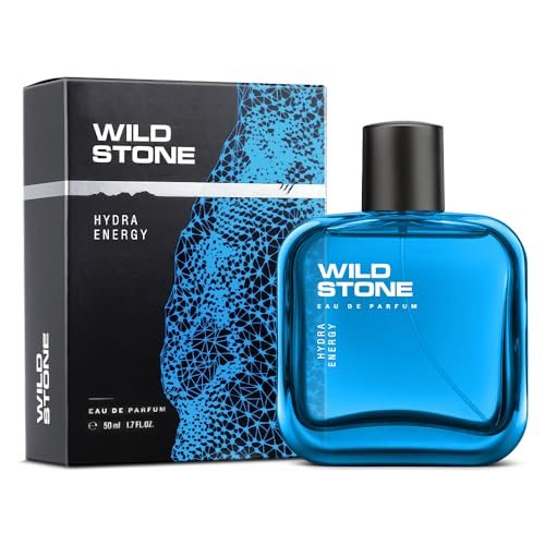 Wild Stone Hydra Energy Perfume for Men, 50ml (Pack of 1)