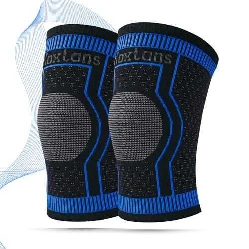 Koxtons Knee Caps for Women and Knee Support for Men, Anatomically Designed with 3D Seamless & Angular Design for Enhanced Comfort and Support, AEROFLEX Pro, Size M
