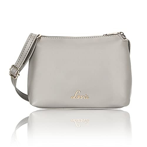 Lavie Women’s Rigel Trendy Small Sling Bag (Grey)