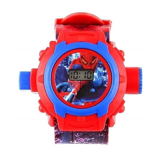SELLORIA Premium Brand Kid’s Digital 24 Images Spiider-Man Projector Watch Spiider-Man Projector Watch for Kids, Diwali Gift, Birthday Return Gift