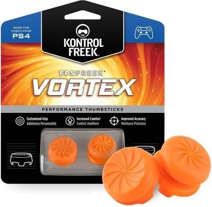 GET IN THE GAME PS4 and PS5 Controller THUMBGRIPS Antic Pattern (Vortex)