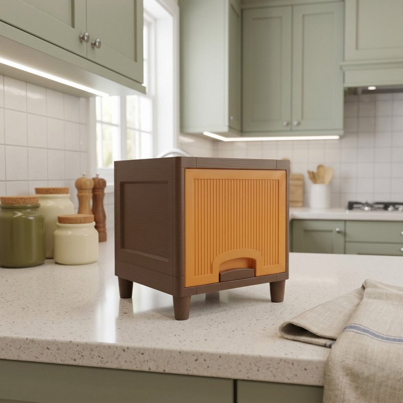 MAXTID 5 Layer Blue Plastic Drawer Unit for Storage Plastic Kitchen Trolley(DIY(Do-It-Yourself))