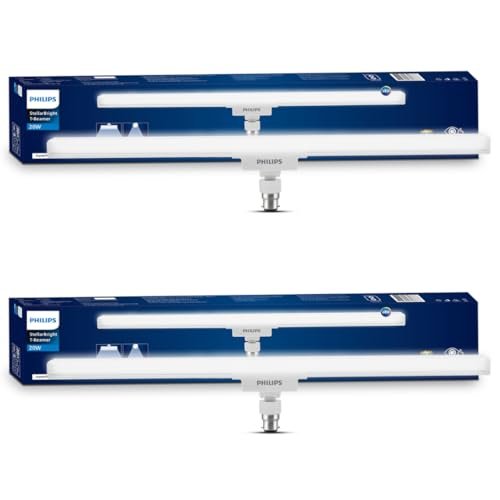 PHILIPS Beamer T-Bulb 20W LED 6500K Straight Linear Led Tube Light (White) – Pack Of 2, B22D