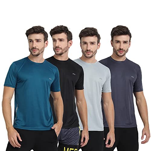 FTX Mens Polyester Regular Fit T-Shirt Multicolor L