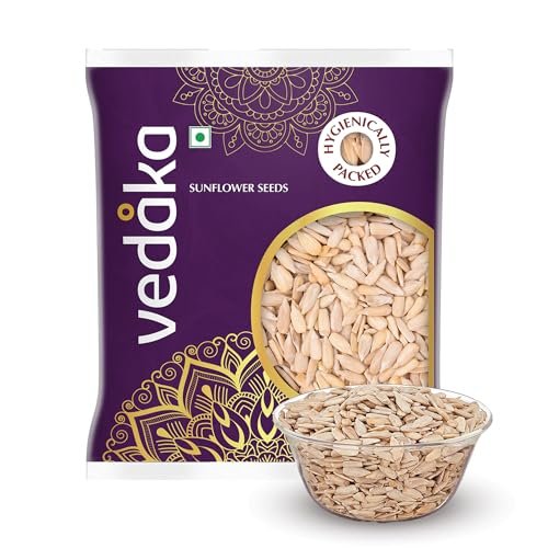 Amazon Brand – Vedaka Premium Sunflower Seeds | 500 G | Rich In Magnesium | Hygienically Packed