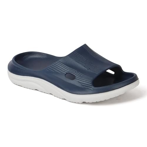 Sukun EVA_SCT Men’s Stylish Extra Soft EVA Slippers Lightweight Anti-Skid Flexible & Comfortable Slip-On Sliders for Everyday Wear